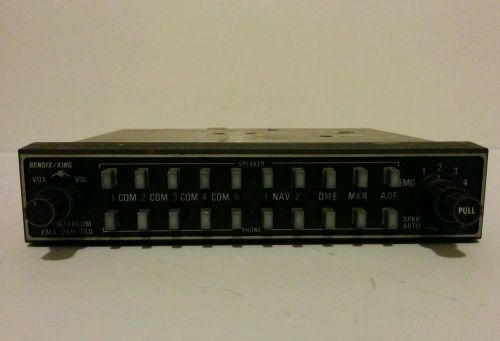 Bendix/king kma 24h audio control panel p/n 066-1055-71 unit only