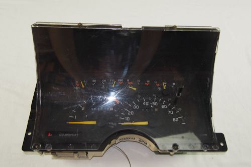 1991 1992 1993 1994 chevy gmc silverado sierra k/c 1500 gauge cluster with tach