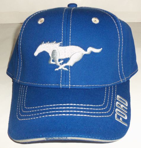 Ford mustang pony logo cap | embroidered logo baseball hat |licensed collectible