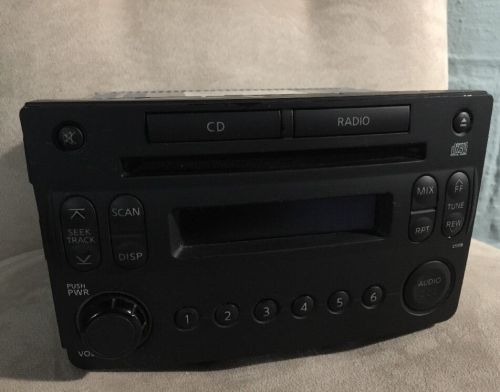 07 08 09 untested nissan 350zx  radio cd player 28185 cf40b model pp-2515l oem