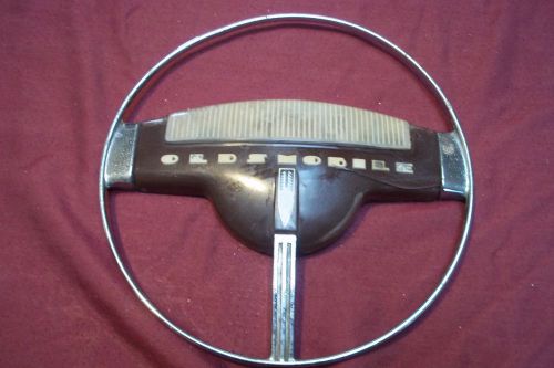 1946 1947 1948 vintage oldsmobile steering wheel horn ring rare!!