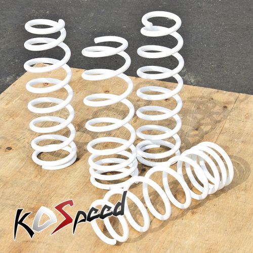 White suspension lowering spring/springs eg eh ej1 ej2 ek9 ej6 db6 db9 dc1 dc2