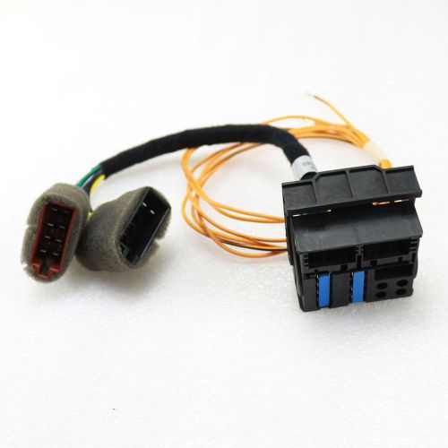 Stereo connector wire harness plug play cable for vw rns510 rcd510 rcd310