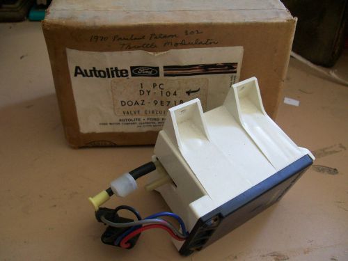 1970 ford galaxie throttle modulator - nos - d0az-9e718-h