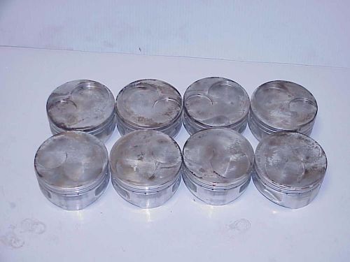 8 ross sb2.2 chevy gas ported pistons 4.185-1.00&#034; for 4&#034; stroke &amp; 6&#034; rods r6