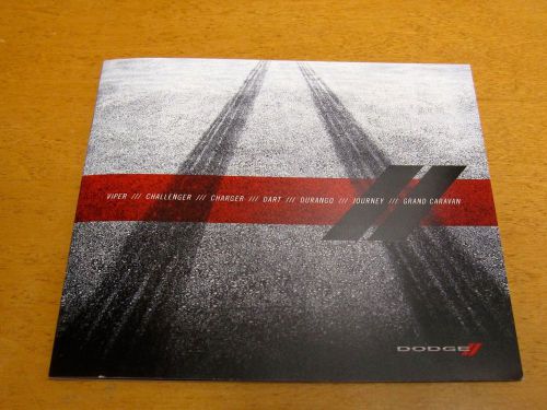 2016 dodge srt charger challenger dart viper durango sales brochure hellcat