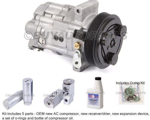 New air conditioning compressor kit - genuine oem ac compressor &amp; clutch + more