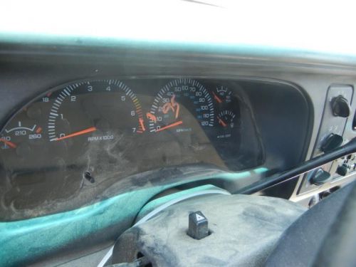 00 dodge dakota * speedometer / instrument cluster mph w/4.7l at * 30760