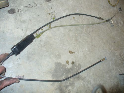 Polaris 2002 xc edge twin throttle cable  2003