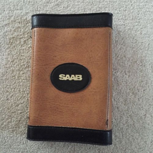 Genuine saab owners manual and document pouch/folder