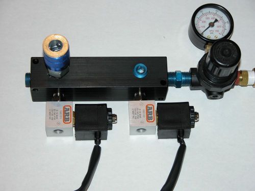 Arb airlocker solenoid manifold