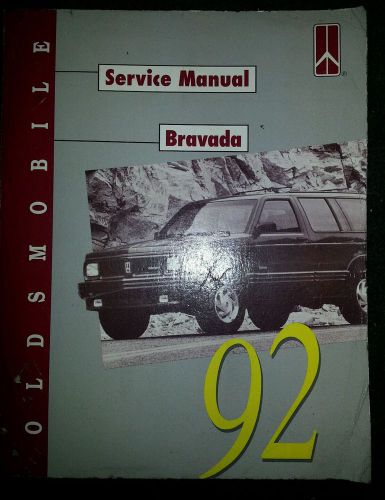 1992 oldsmobile bravada factory service manual