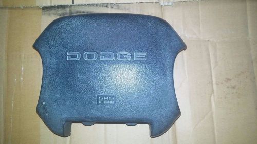 94 95 96 97 dodge ram 1500 2500 3500 air bag driver steering wheel black oem