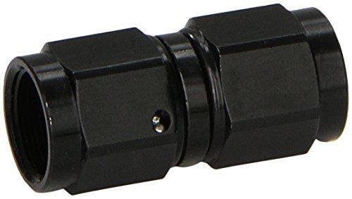 Russell 640003 black straight swivel coupler