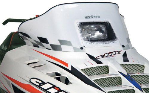 Powermadd/cobra 11123 windshield 11.5&#034; wht pol