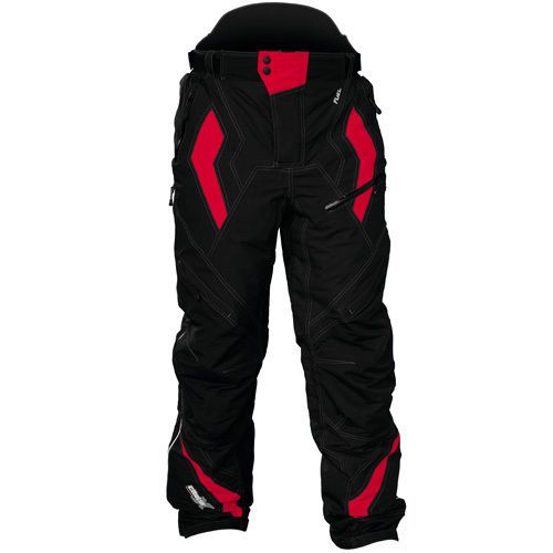 Castle x racewear fuel g4 mens snowmobile pants/bibs red 2xl