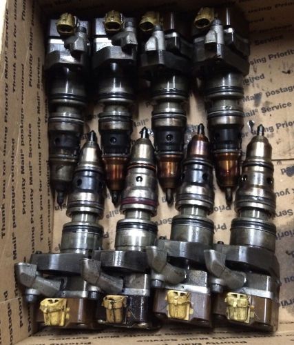 Set (8) ad ford 7.3l f-250 f-350 powerstroke diesel fuel injectors