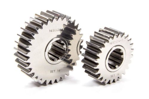 Scs gears set 16 10 spline sportsman quick change gear set p/n 1016