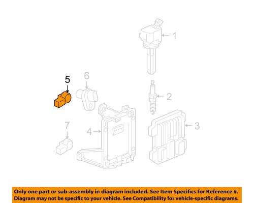 Gm oem-engine camshaft position sensor 12597253