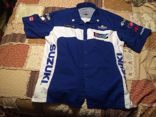 Team suzuki joe rocket pit crew shirt yoshimura xl