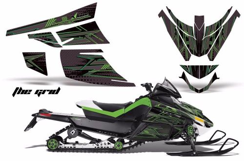 Amr racing arctic cat z1 turbo wrap snowmobile graphic kit sled decals 06-12 tgg