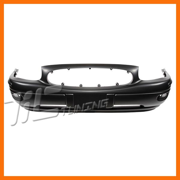 00-05 buick lesabre black plastic front bumper primered fwd replacement