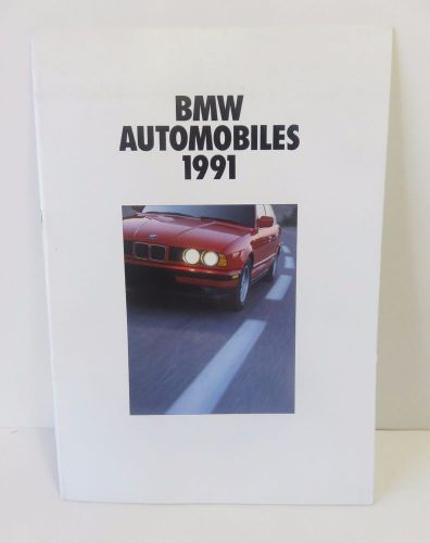 1991 bmw cars brochure/catalog chicago auto show edition 7 6 3 m series