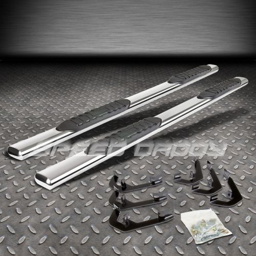 14+ chevy silverado gmc sierra 1500 k2xx extended cab 5&#034;oval nerf side step bars