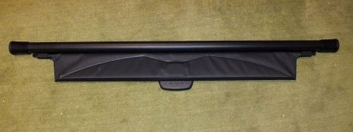 Oem toyota venza security cargo tonneau cover in black color factory