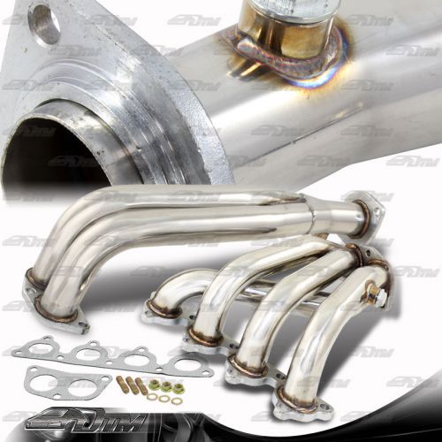 4-2-1 stainless steel header exhaust manifold for 88-00 honda civic del sol crx