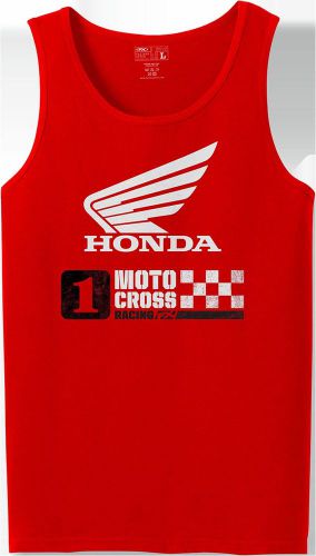 Factory effex-apparel 18-87366 honda tank top xl red