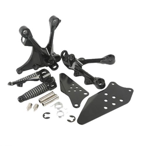 Top quality front footrest foot pegs set for kawasaki ninja zx6r 2005-2008 06 07