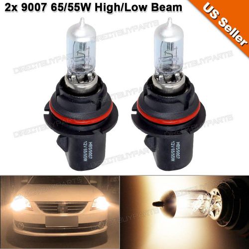 For ford  2004-2015 hb5 9007 dual beam headlamp 65/55w super night white x2