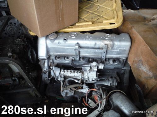 Mercedes 280se /sl engine -long block 130-980 108 113 pagoda