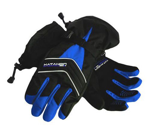 Katahdin gear gl-3 glove - black &amp; blue 3x-large 7414077