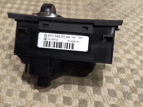 2004 mercedes-benz e55 amg headlight control switch black a2115450104 oem