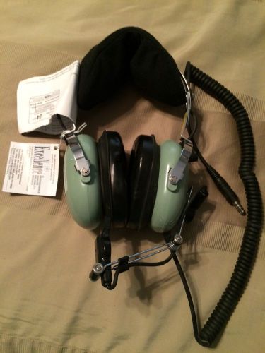 David clark aviation model h10-76 noise reduction headset