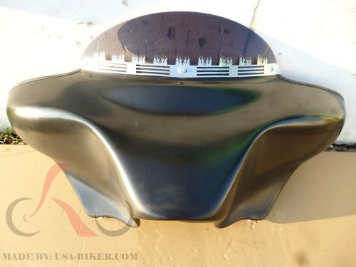 Honda vtx batwing fairing windshield c r s 1800 1300 bagger 6x9&#034; spks