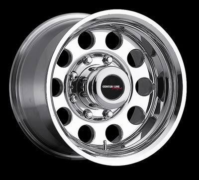 Center line wheels wilderness series scout polished wheel 20"x10" 8x170mm pair