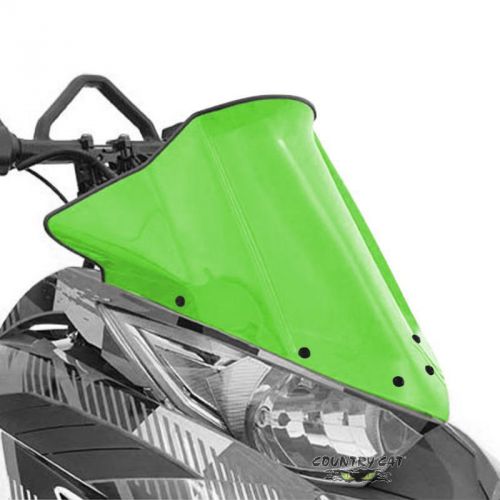 Arctic cat 2014-2016 zr xf m 7000 mid height windshield - green - 6639-355