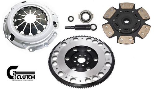 Grip stage 2 clutch kit+racing flywheel for acura rsx type-s civic si 2.0l