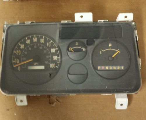 1999-2005 isuzu npr gas instrument cluster/speedometer