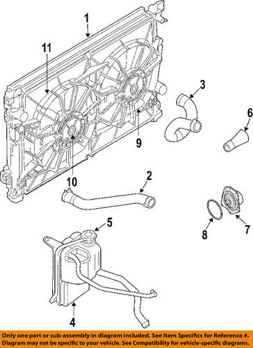 Mopar oem 68050126ab radiator