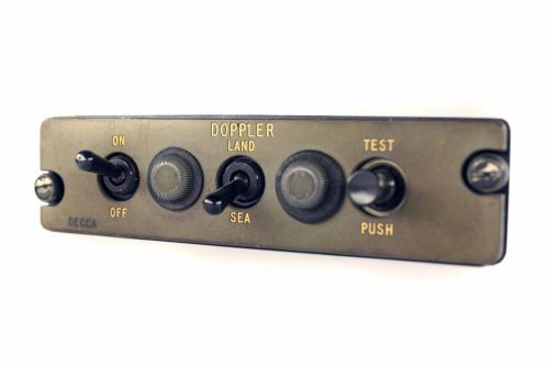 Dc-8 doppler control unit p/n 9304 seaboard world air  - aviation