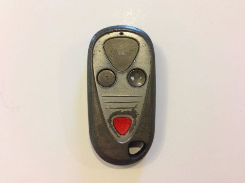 Acura rl tl cl 02-04 key less entry remote oem fob alarm clicker memory 1 silver