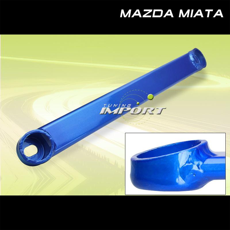 Mazda 99-03 miata mx-5 blue rear lower arm brace bar racing control replacement