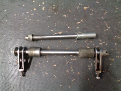 1981 honda cm400a cm 400 front &amp; rear axle   727