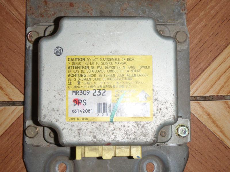 Mitsubishi galant ea legnum vr4 oem air bag control module unit computer 