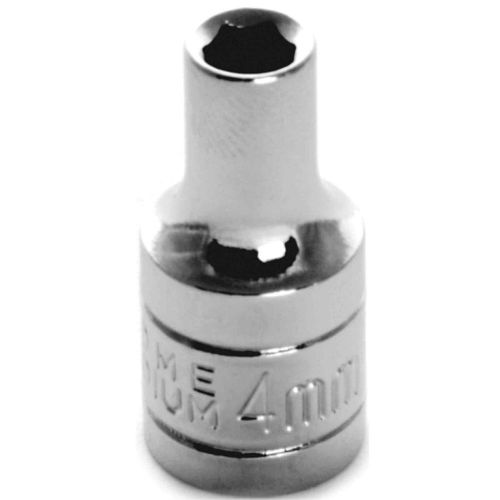 Performance tool w36204 socket socket-1/4&#039;&#039; dr 6pt std. 4mm