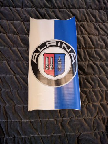 Alpina banner 10&#034;1/4 x 18